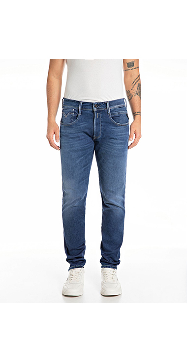 スリムフィットANBASS Touch denim